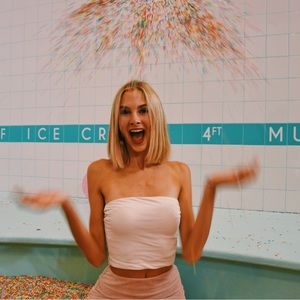 Brandy Melville Tube Top in Pink